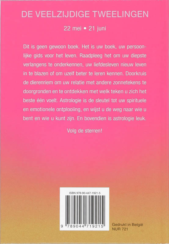 Achterkant van De veelzijdige tweelingen