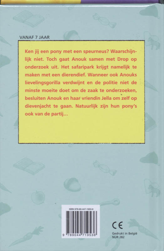 Achterkant van Twee pony's op dievenjacht!