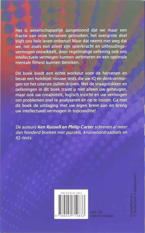 Achterkant van De complete brein workout