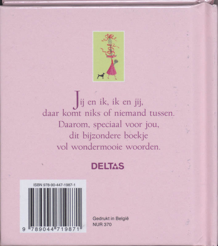 Achterkant van Vrienden voor altijd