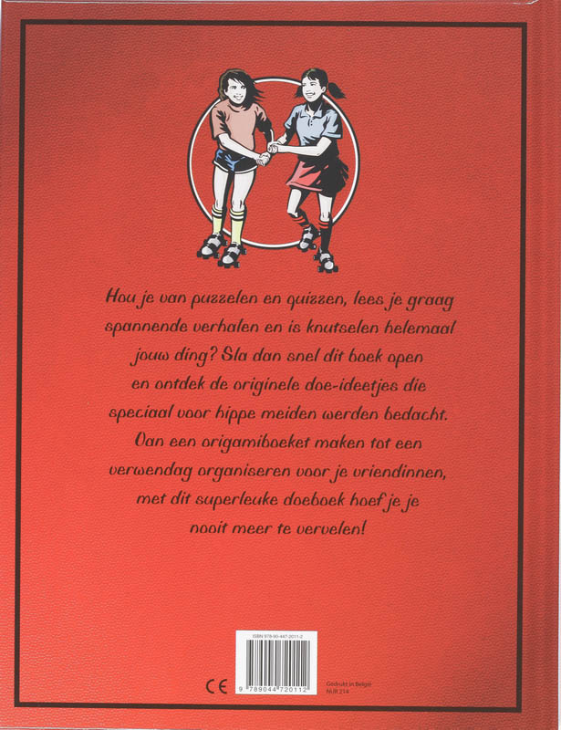 Achterkant van Het grote meisjes doeboek
