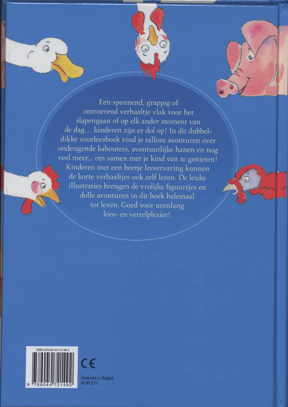 Achterkant van Mijn mooiste voorleesboek