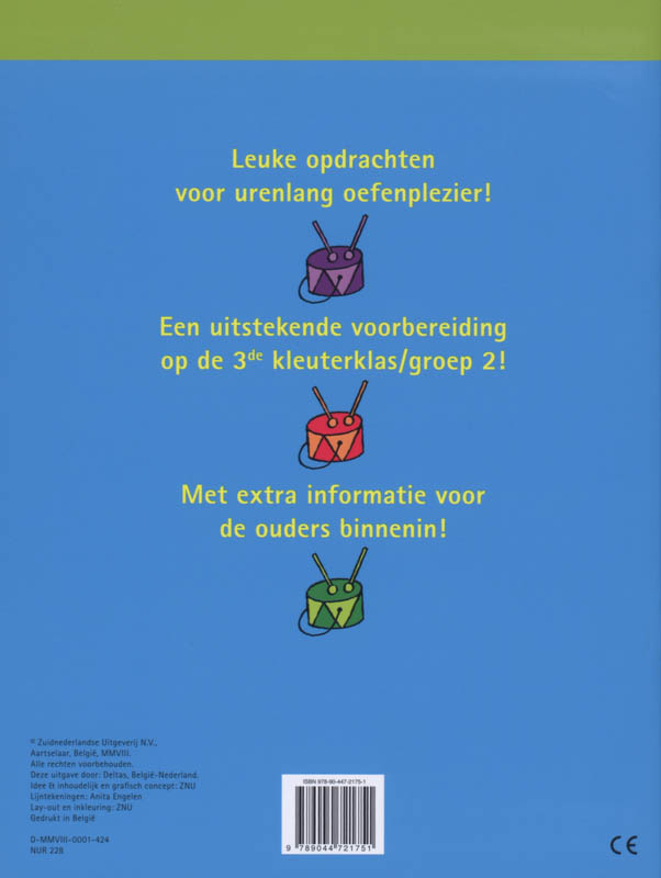 Achterkant van Klaar voor de school