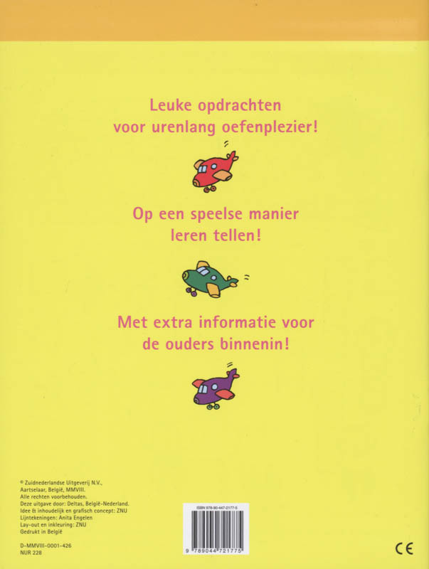 Achterkant van Eerste teloefeningen 5-6 jaar