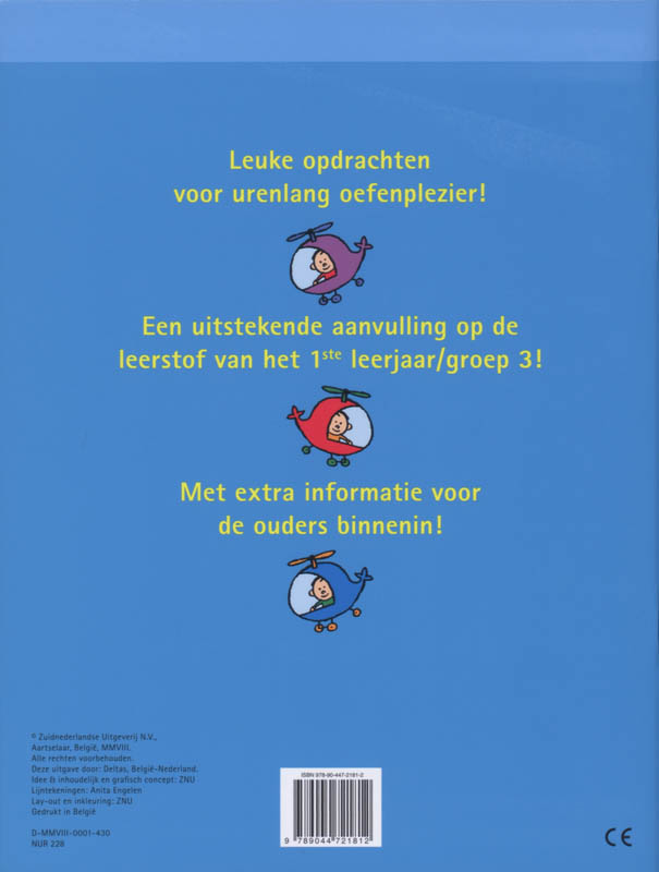 Achterkant van Ik leer lezen, schrijven en rekenen 6-7 jaar