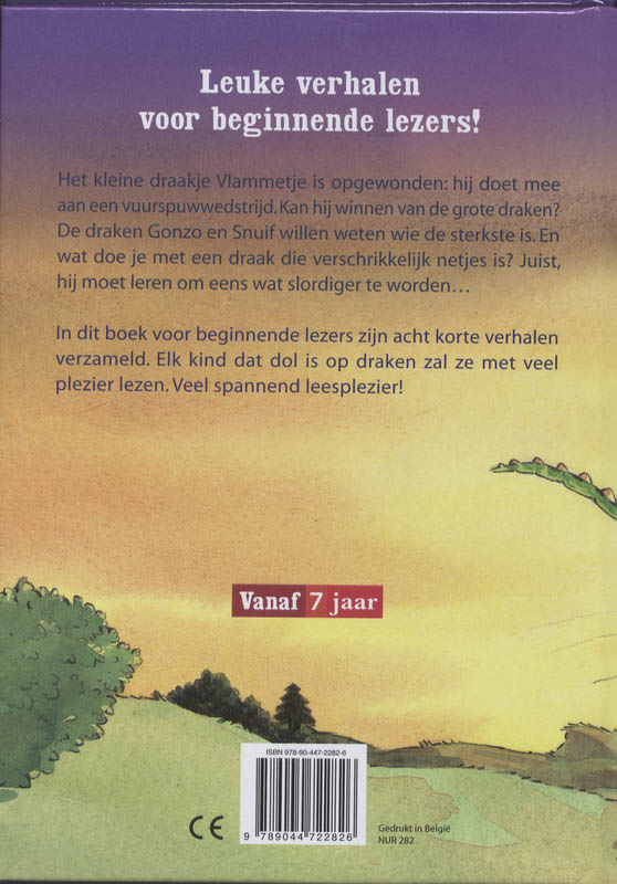 Achterkant van Spannende drakenverhalen