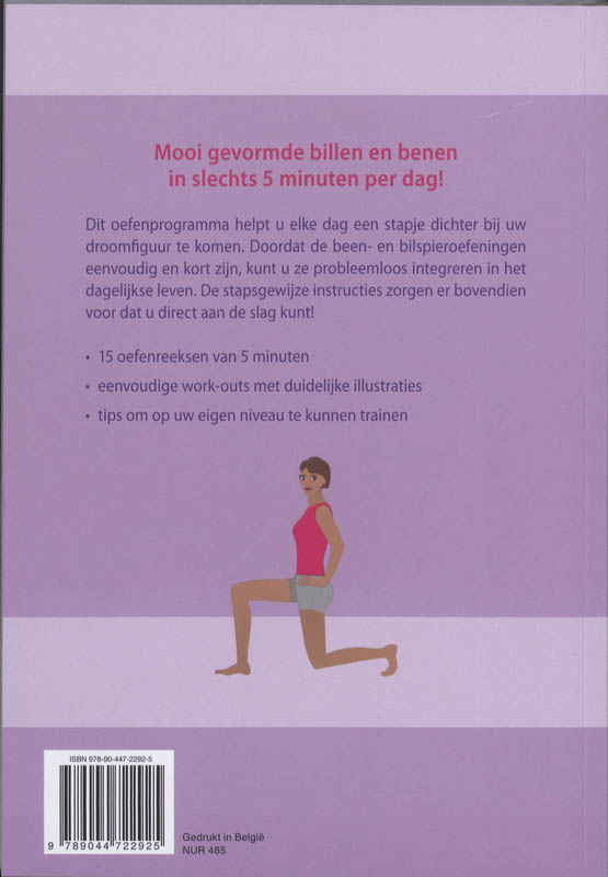 Achterkant van Benen en billentraining voor elke dag