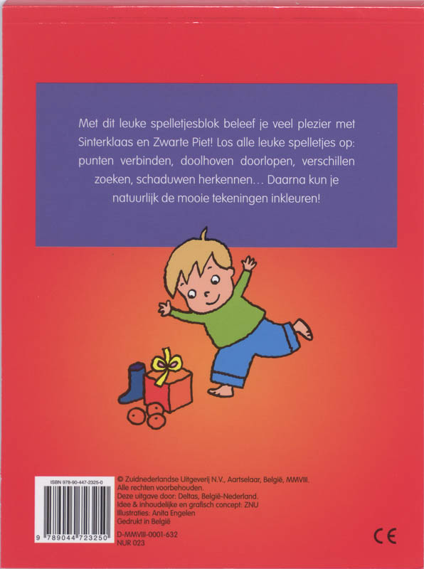 Achterkant van Sinterklaas Leerrijk Spelletjesblok (4-6 j.)