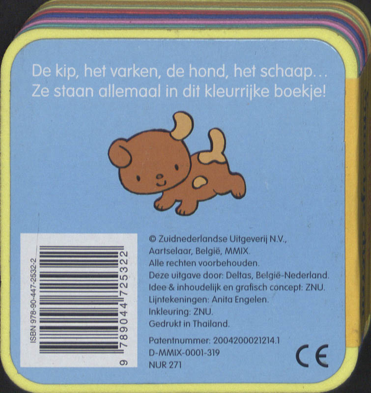 Achterkant van Snoezige dieren