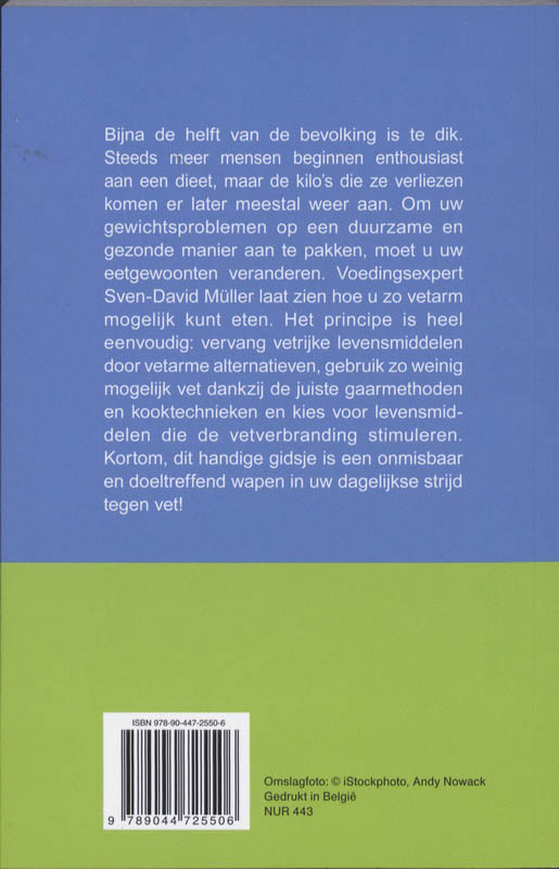 Achterkant van De beste vetkillers