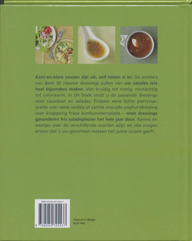Achterkant van Dressings