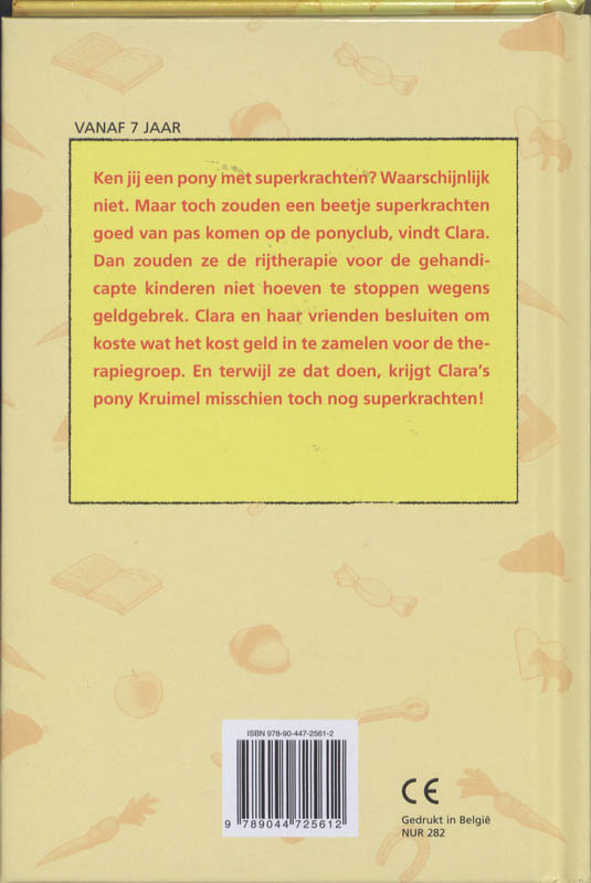 Achterkant van Toverij op de manege