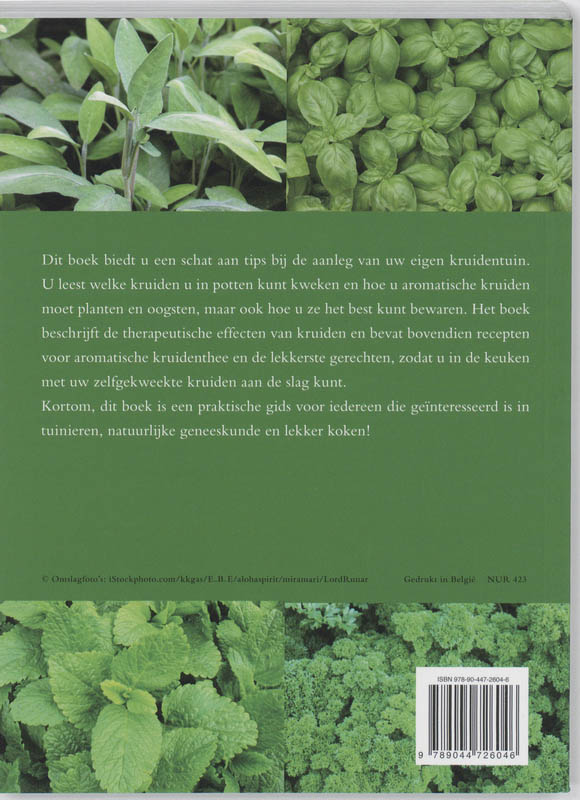 Achterkant van Het complete kruiden handboek
