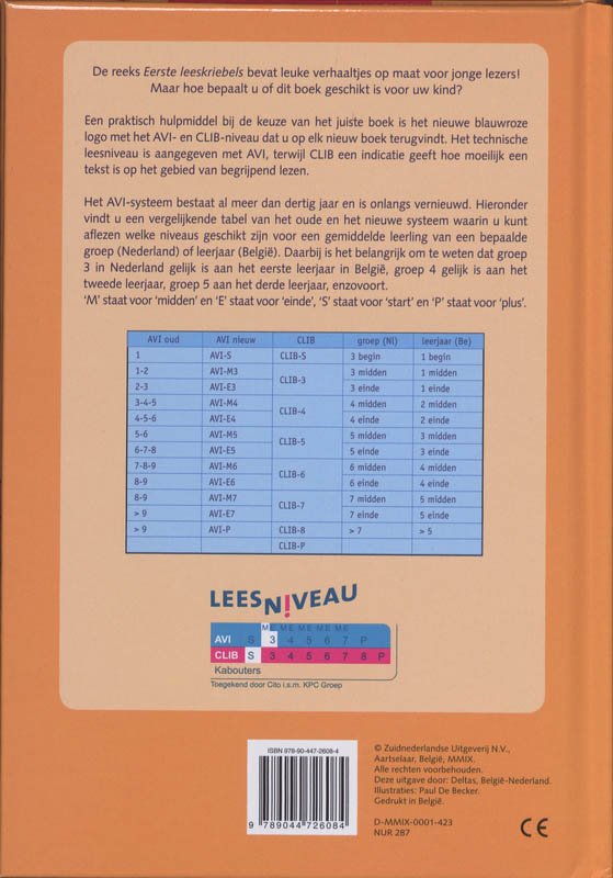 Achterkant van Ik lees alleen