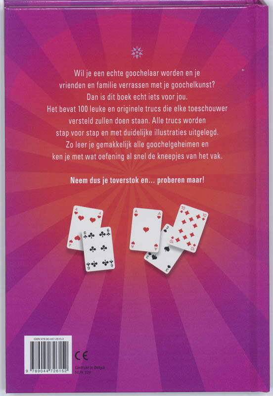 Achterkant van Ik leer goochelen