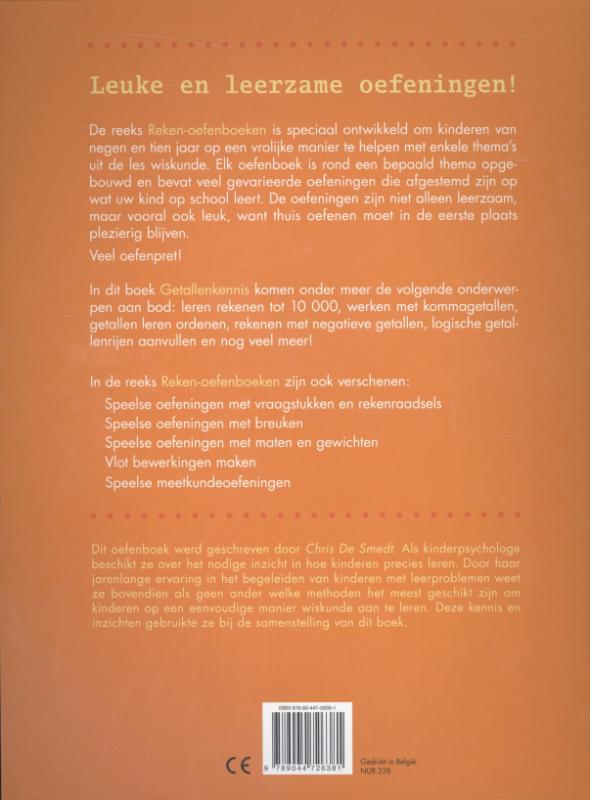 Achterkant van 9 - 10 jaar