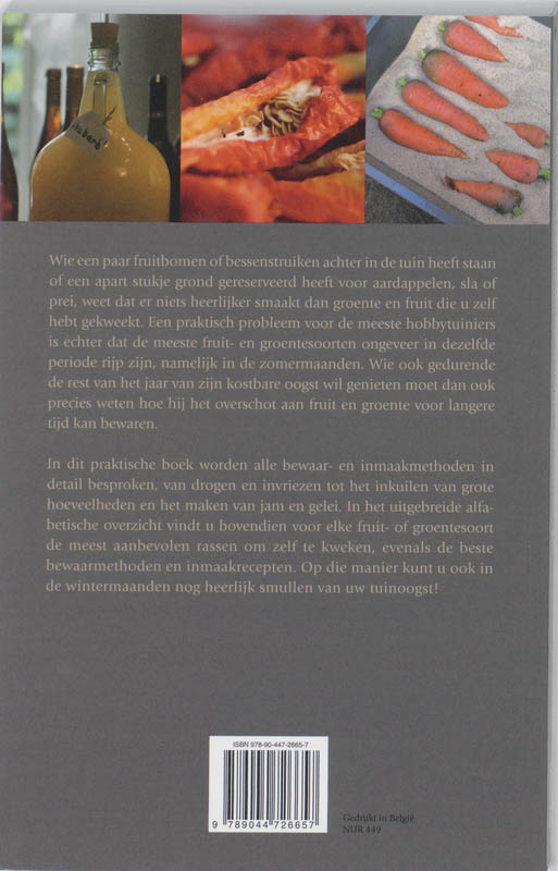 Achterkant van De beste bewaarmethoden voor uw tuinoogst