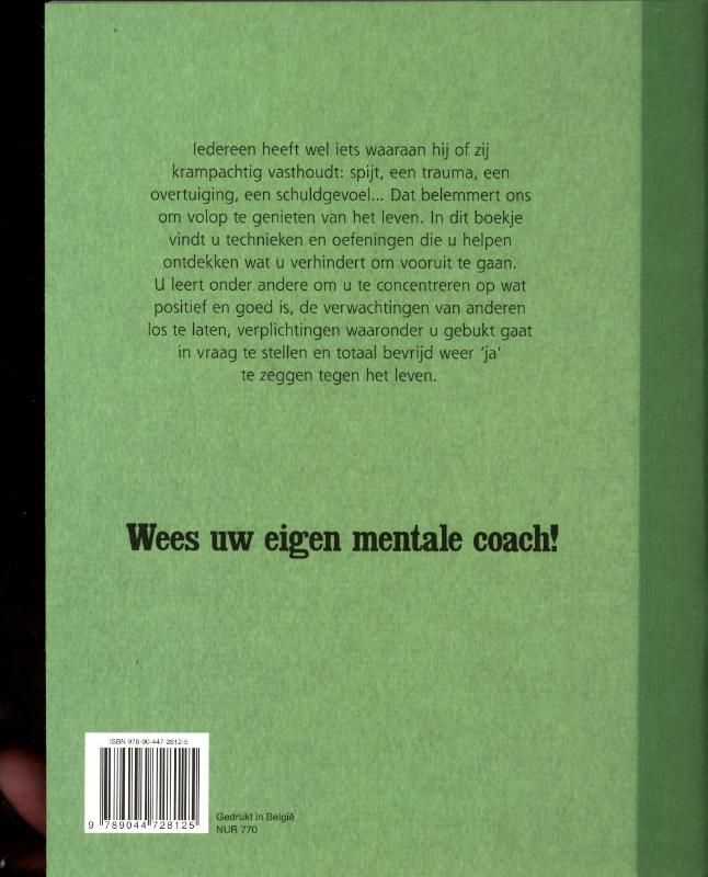 Achterkant van Werkschrift