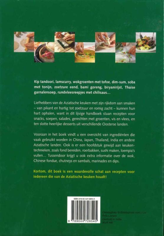 Achterkant van Groot handboek Aziatisch koken