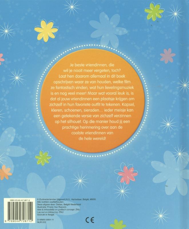 Achterkant van Mijn vriendinnen