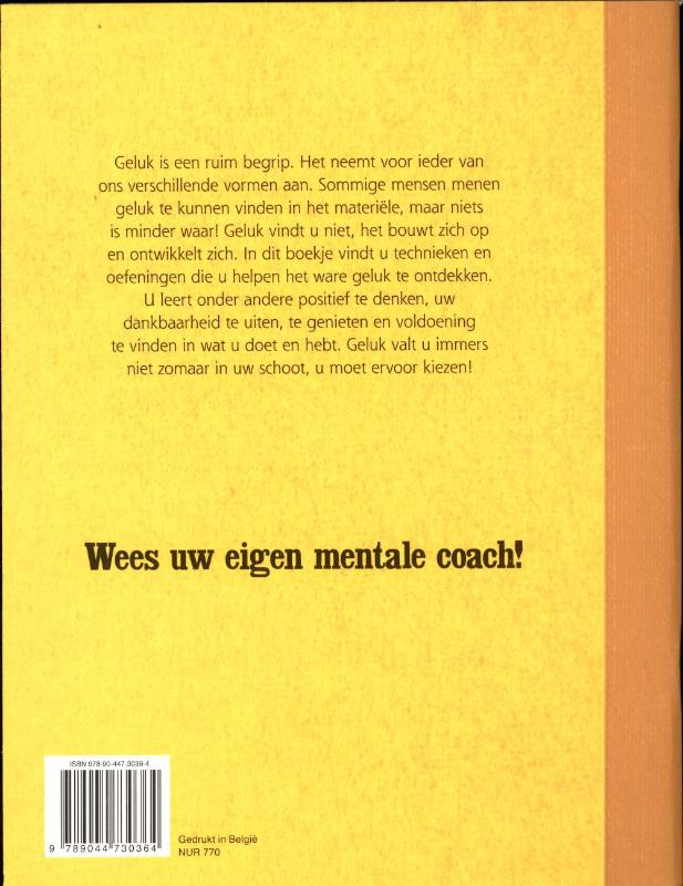 Achterkant van Werkschrift