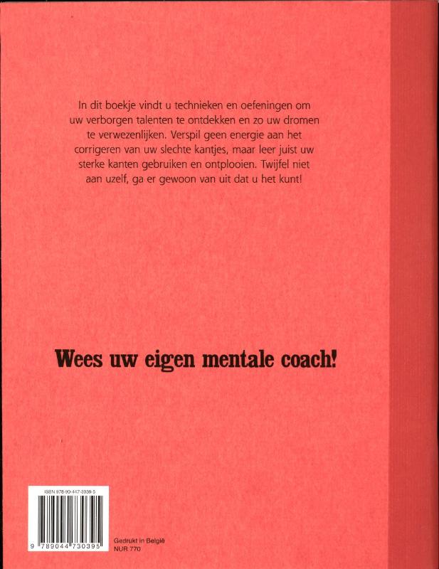 Achterkant van Werkschrift
