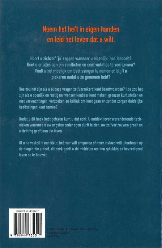 Achterkant van Assertiviteit
