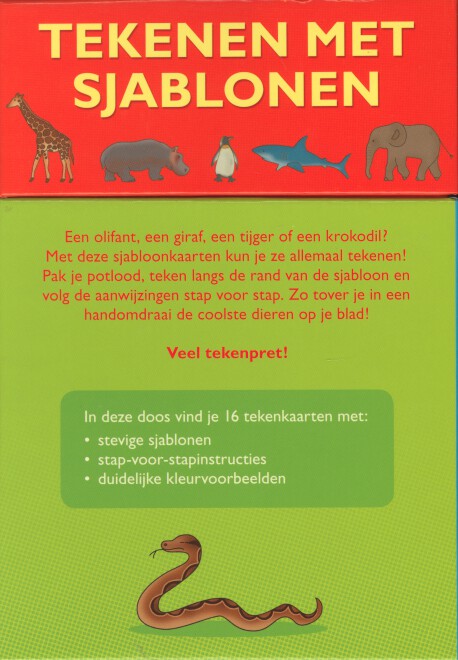Achterkant van Wilde dieren