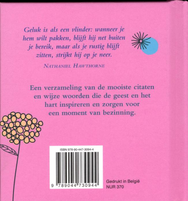 Achterkant van Geluk