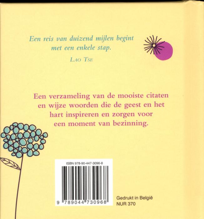 Achterkant van Inspiratie