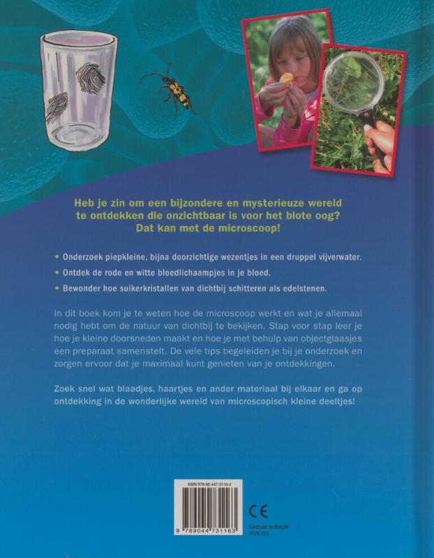 Achterkant van Aan de slag met de microscoop