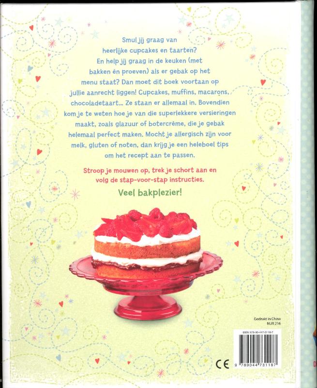 Achterkant van Het lekkerste kinderbakboek