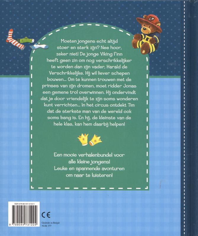Achterkant van Spannende verhalen om voor te lezen