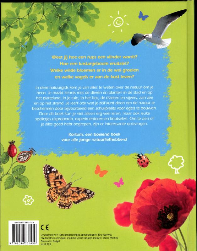 Achterkant van Mijn allereerste natuurboek