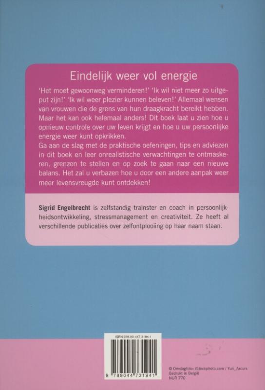 Achterkant van Het anti burn-out boek