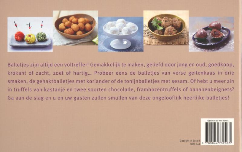 Achterkant van Lekkere amuseballetjes