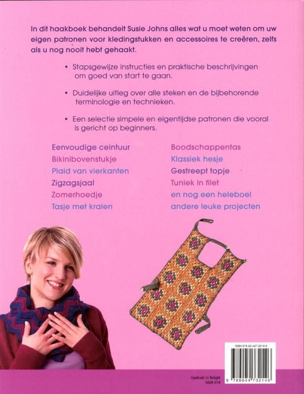 Achterkant van Basishandboek Haken