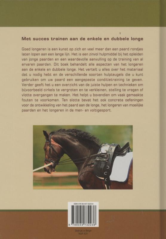 Achterkant van Compleet handboek longeren
