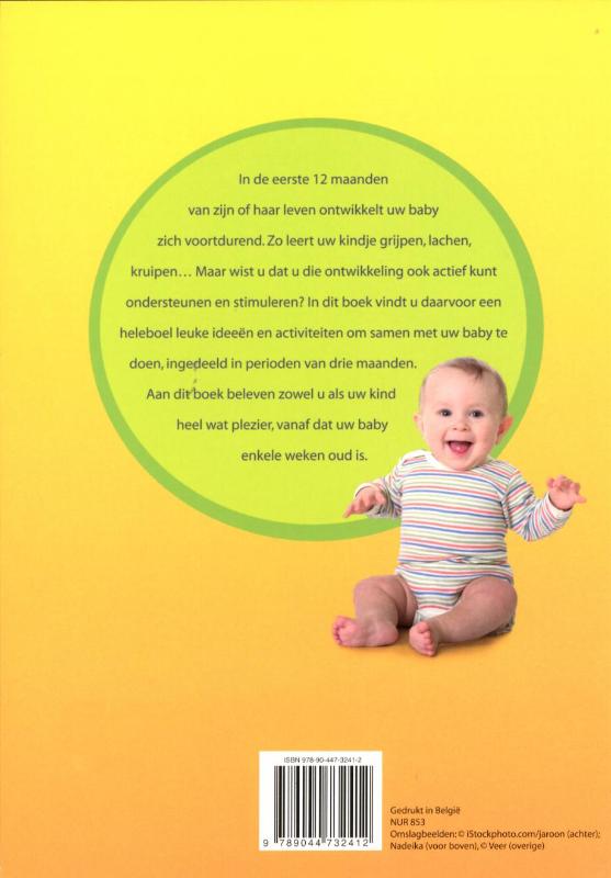Achterkant van Speelpret voor baby