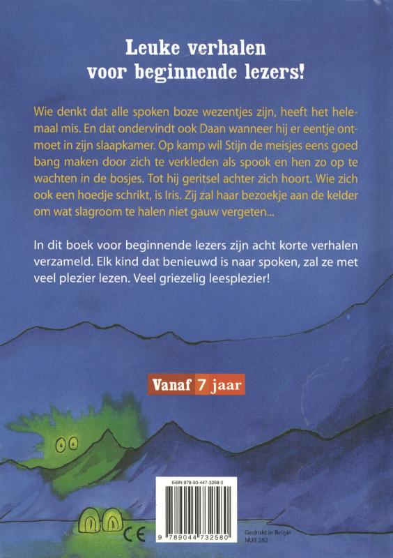 Achterkant van Spannende spookverhalen (vanaf 7 jaar)