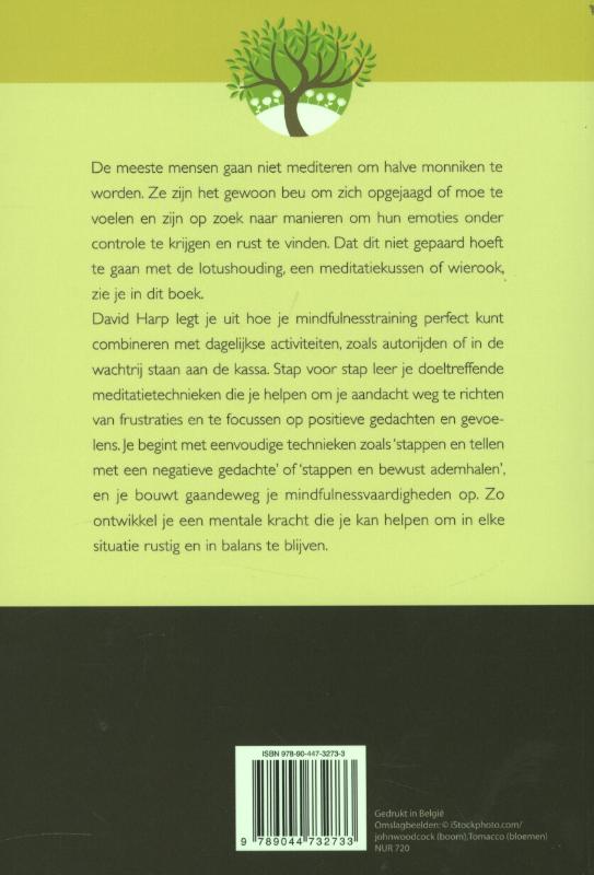 Achterkant van Mindfulness voor elk moment