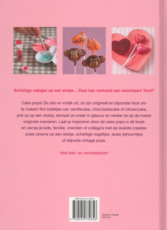 Achterkant van Cake pops