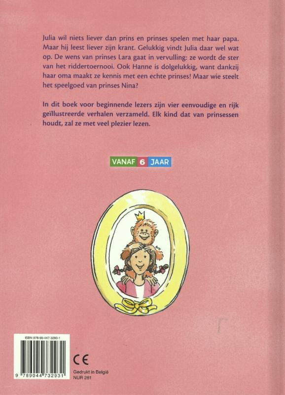 Achterkant van Prinsessenverhalen
