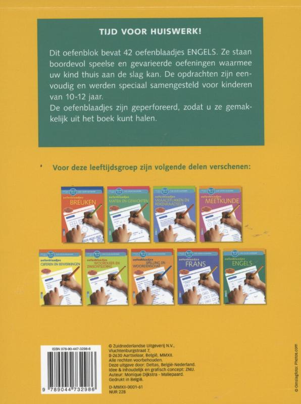 Achterkant van 10-12 jr