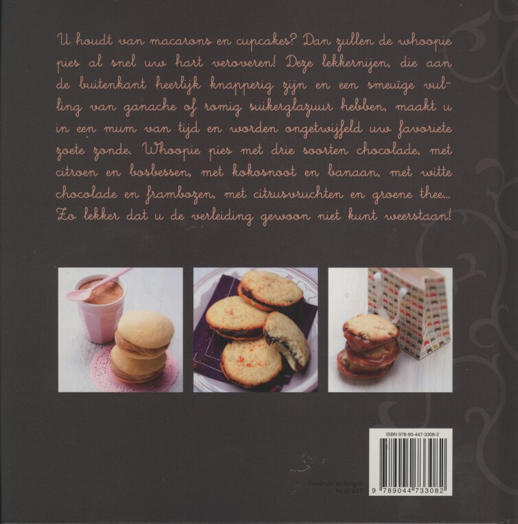 Achterkant van Whoopie pies