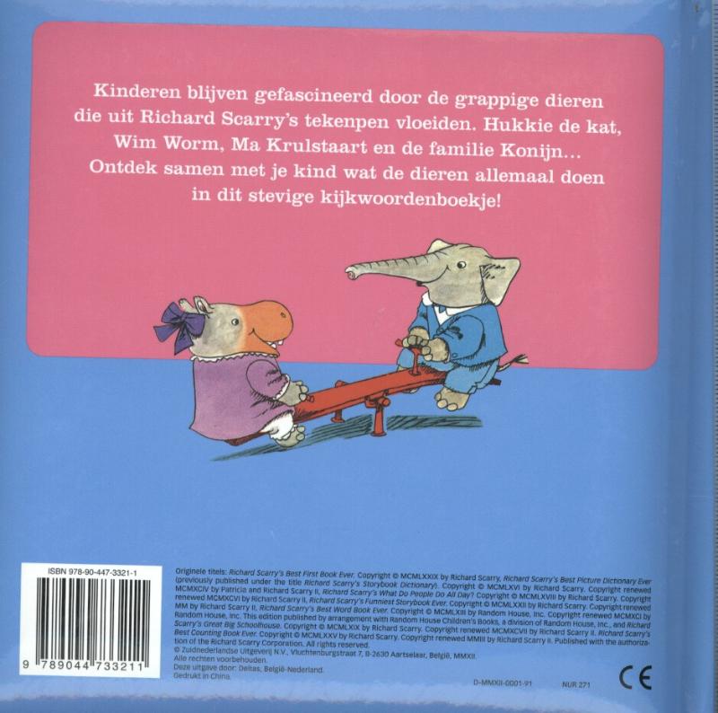 Achterkant van 2-4 jaar