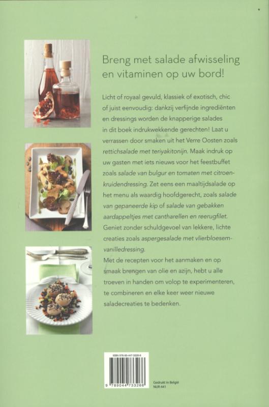 Achterkant van Heerlijk genieten van salades & dressings
