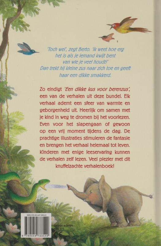 Achterkant van Een dikke kus voor berenzus