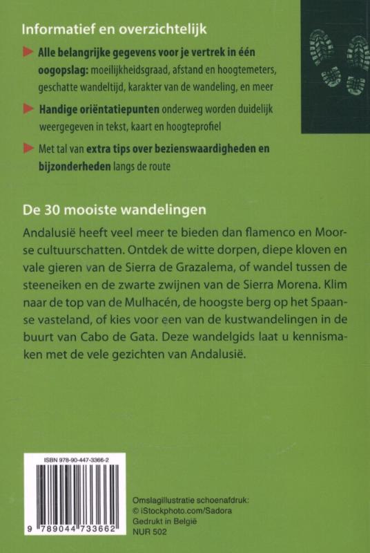 Achterkant van Andalusie