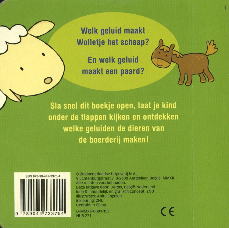 Achterkant van Op de boerderij